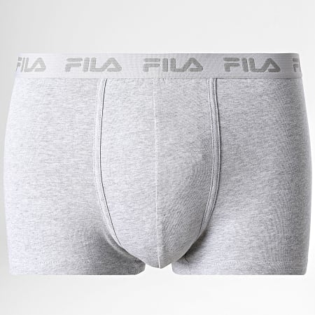 Classic Series - Lot De 3 Boxers FU5004 Noir Gris Chiné Blanc