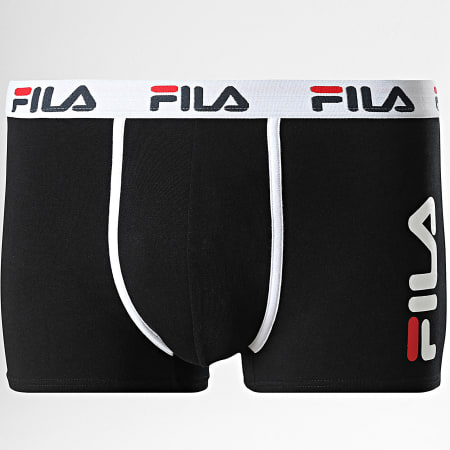 Fila - Lot De 2 Boxers FU5040 Noir Gris Chiné