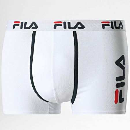 Fila - Lot De 5 Boxers FU5040 Noir Blanc Gris Chiné Bleu Marine