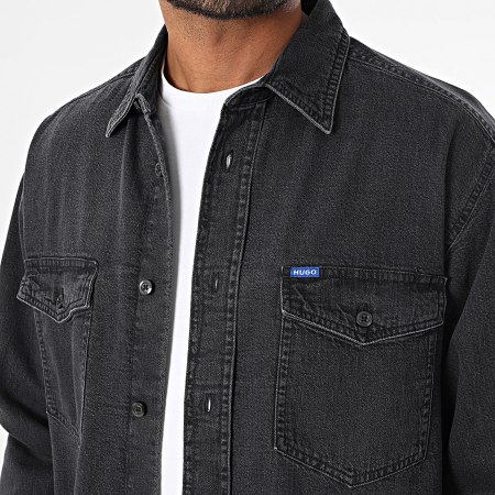 Hugo Blue - Surchemise Jean Ebino 50534179 Noir