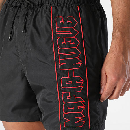 MA9 Mafia Nueve - Short De Bain BRAB Carbon Red
