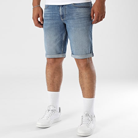 Tommy Jeans - Short Jean Ronnie 0961 Bleu Denim