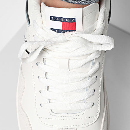 Tommy Jeans - Baskets The Greenwich Leather 1571 Ecru