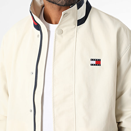 Tommy Jeans - Veste Zippée DNA Collar Essential 0900 Beige