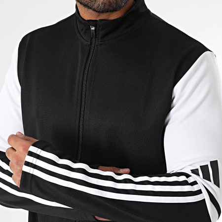 Adidas Sportswear - Ensemble De Survetement SQ25 JE2774 JE2782 Noir Blanc