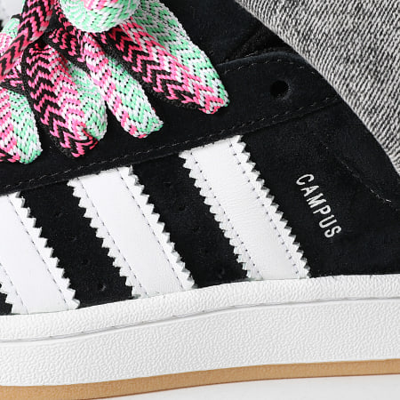 Adidas Originals - Baskets Femme Campus 00s W JH7272 Core Black Lucid Pink Footwear White