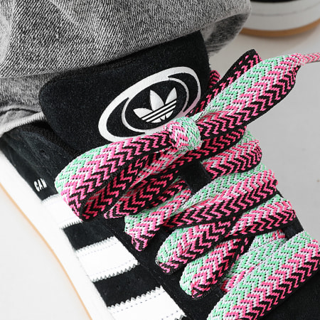 Adidas Originals - Baskets Femme Campus 00s W JH7272 Core Black Lucid Pink Footwear White