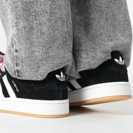 Adidas Originals - Baskets Femme Campus 00s W JH7272 Core Black Lucid Pink Footwear White