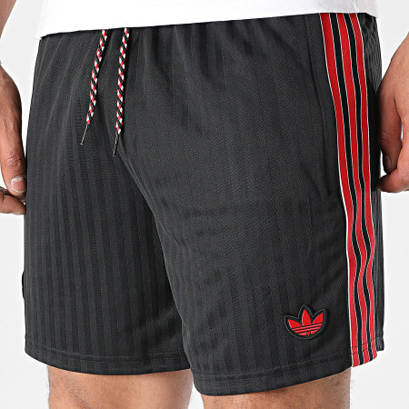 Adidas Originals - Short Jogging Manchester United FC Icon JF0356 Noir Rouge