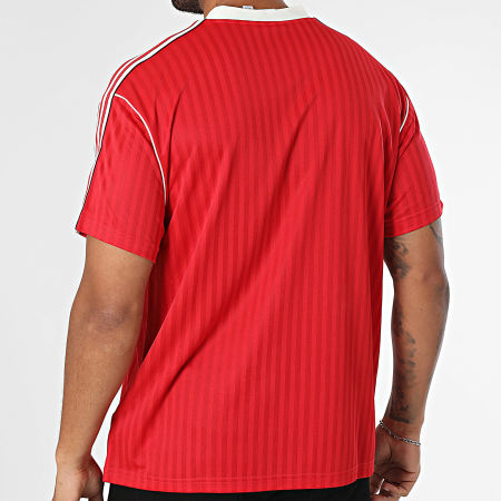 Adidas Originals - Tee Shirt A Bandes MUFC JF0386 Rouge Blanc