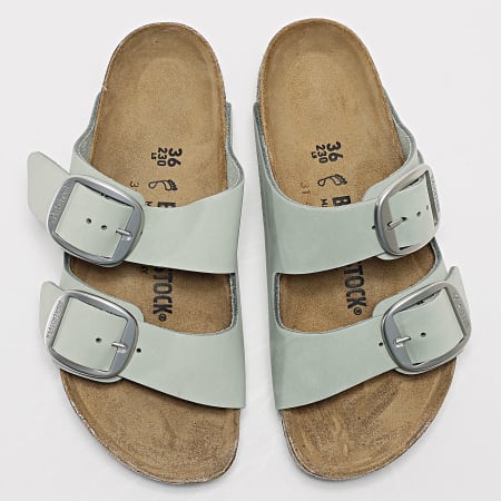BIRKENSTOCK - Sandalias Mujer Arizona Big Buckle Verde Claro
