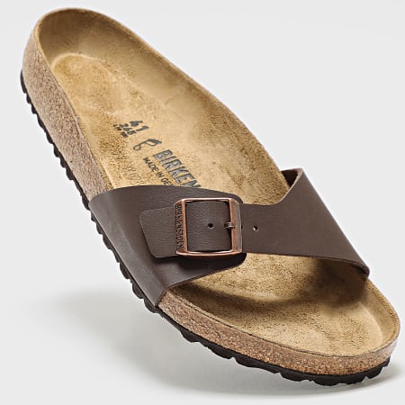 BIRKENSTOCK - Sandales Madrid BS Marron