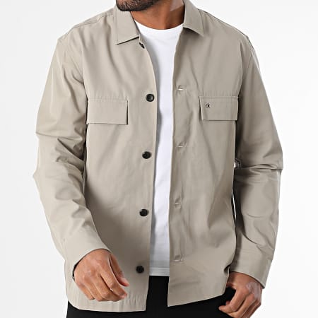 Calvin Klein - Surchemise Cotton Blend 3815 Taupe