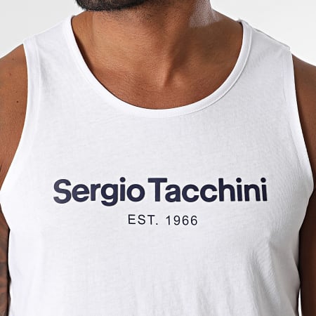 Sergio Tacchini - Débardeur Goblin 41072 Blanc