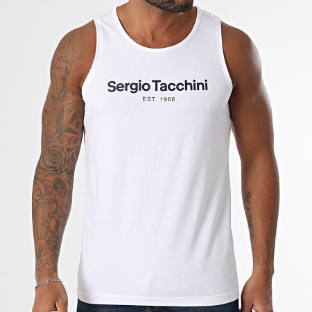 Sergio Tacchini - Débardeur Goblin 41072 Blanc
