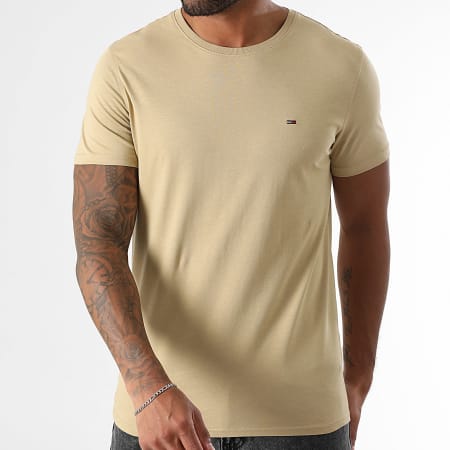 Tommy Jeans - Tee Shirt Tjm Xslim Jersey 4411 Beige