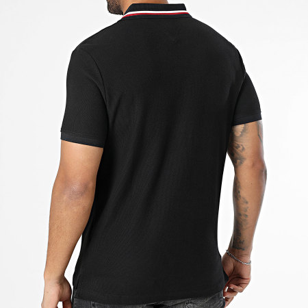 Tommy Hilfiger - Polo Manches Courtes Collar 8484 Noir