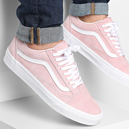 Zephyr Pink Vans Old Skool Zephyr And White Unisex Shoe Sepatu