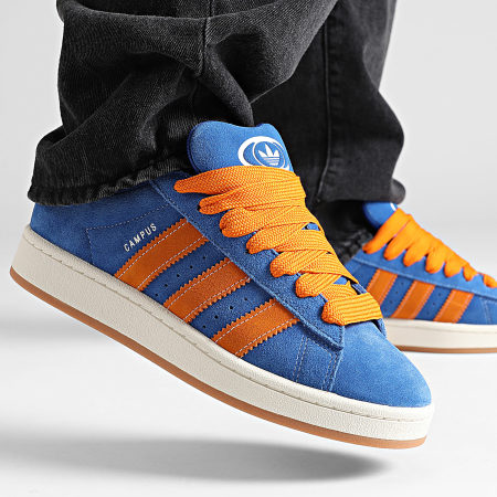 Adidas Originals - Baskets Campus 00s JH8058 Collegiate Royal Bright Orange Off White