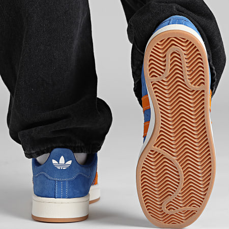 Adidas Originals - Baskets Campus 00s JH8058 Collegiate Royal Bright Orange Off White