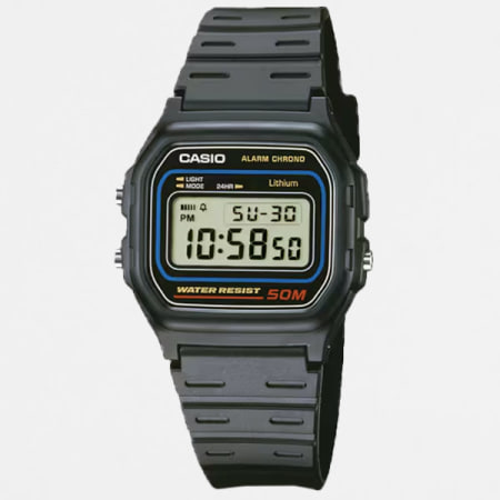 Casio - Montre Collection W-59-1VQES Noir