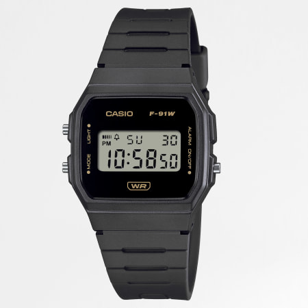 Casio - Montre Collection F-91WB-8AEF Noir