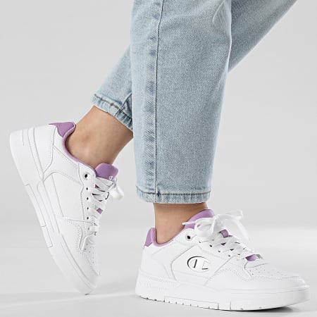 Champion - Baskets Femme RD18 Heritage Perf S11762 White Lilac