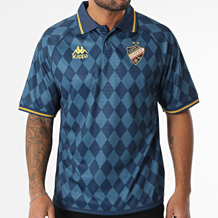 Kappa - Polo Mangas Cortas Authentic Nekoda 331X7RW Azul Marino Dorado