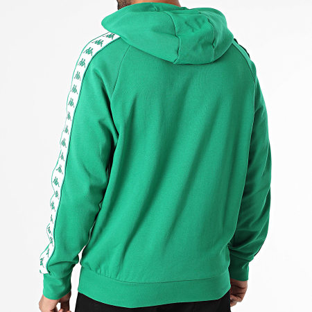 Kappa - Sudadera con Capucha Banda Madison 351S2KW Verde