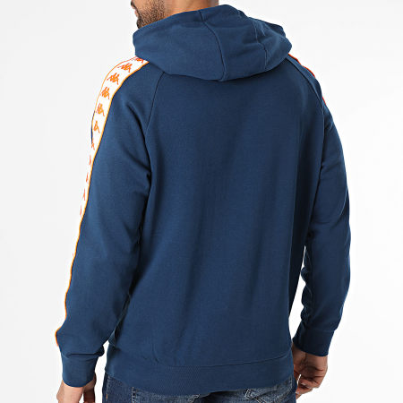 Kappa - Sudadera Con Capucha Banda Madison 351S2KW Azul Marino
