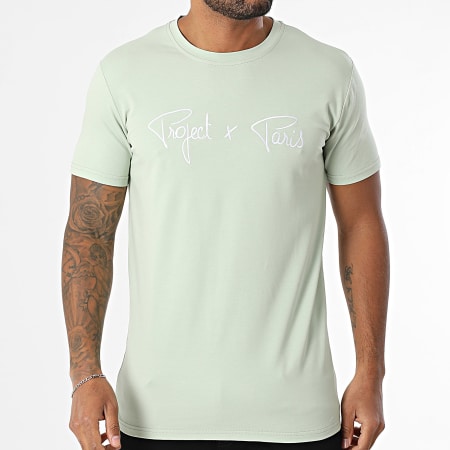 PXP - Tee Shirt 1910076 Vert Clair