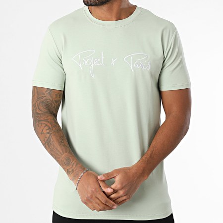 PXP - Tee Shirt 1910076 Vert Clair
