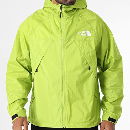 The North Face - Coupe-Vent Capuche Wind Track A8BJR Vert