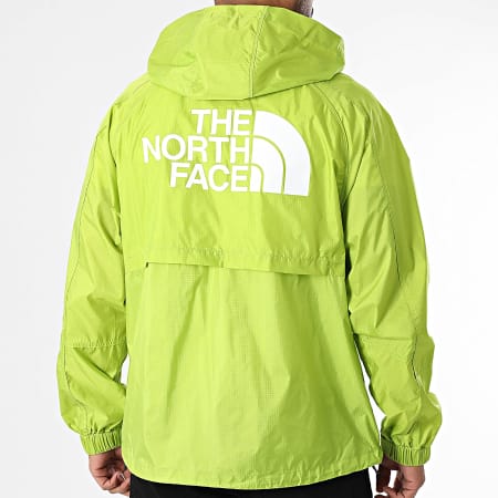 The North Face - Coupe-Vent Capuche Wind Track A8BJR Vert