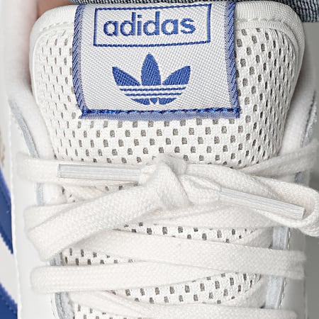 Adidas Originals - Gazelle JH5398 Core White Royal Blue Cream White Sneakers