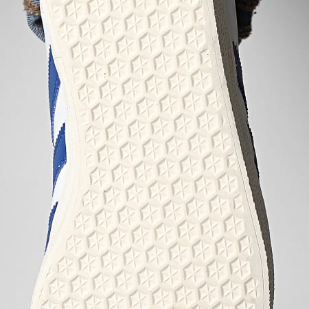 Adidas Originals - Gazelle JH5398 Core White Royal Blue Cream White Sneakers