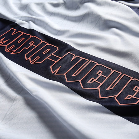 MA9 Mafia Nueve - Ensemble Tee Shirt Et Short Jogging Nitro Tape White
