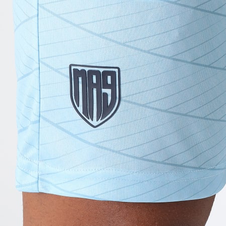 MA9 Mafia Nueve - Pantaloncini da jogging Nitro Tape Blue