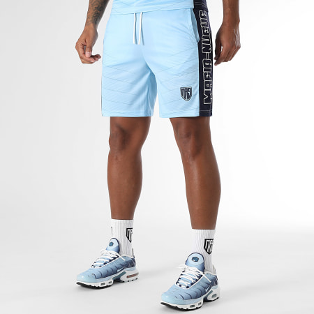 MA9 Mafia Nueve - Short Jogging Nitro Blue