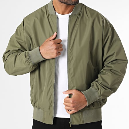 Only And Sons - Veste Bomber Gavin Vert Kaki