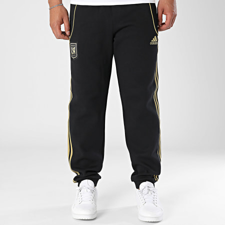 Adidas Sportswear - Pantalon Jogging Los Angeles FC JE8063 Noir Doré