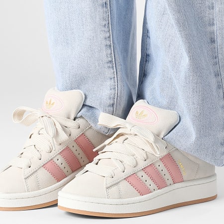 Adidas Originals - Baskets Femme Campus 00s W JI2752 Cream White Wonder Mauve Glow Pink