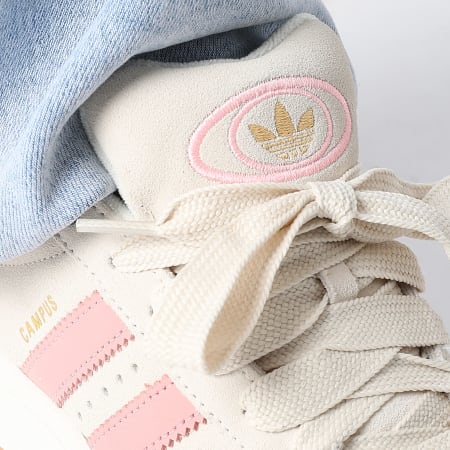Adidas Originals - Baskets Femme Campus 00s W JI2752 Cream White Wonder Mauve Glow Pink