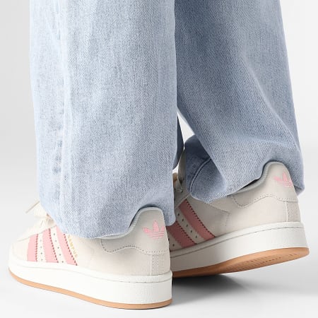 Adidas Originals - Baskets Femme Campus 00s W JI2752 Cream White Wonder Mauve Glow Pink