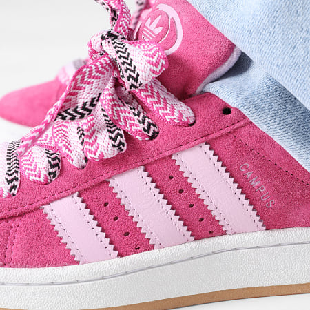Adidas Originals - Baskets Femme Campus 00s W JH7286 Semi Lucid Fuchsia Orchid Fusion Footwear White