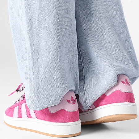 Adidas Originals - Baskets Femme Campus 00s W JH7286 Semi Lucid Fuchsia Orchid Fusion Footwear White