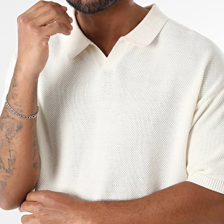 Classic Series - Polo Manches Courtes Maille 33A Beige