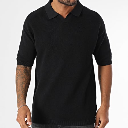 Classic Series - Polo Manches Courtes Maille 33A Noir