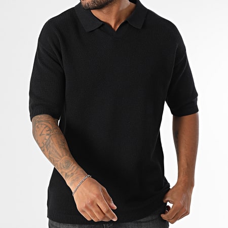 Classic Series - Polo Manches Courtes Maille 33A Noir