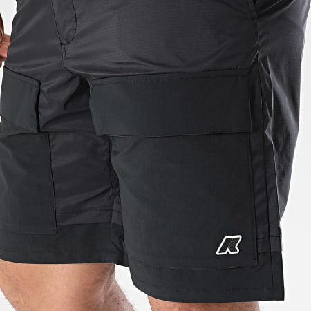 K-Way - Corto Cargo Burroughs K8133ZW Negro  